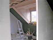 3 juli 2004. De voorste dakkapel.