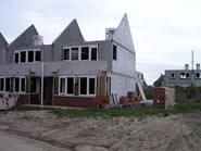 28 augustus 2003. Isolatiemateriaal aangebracht.