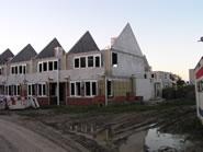 2 september 2003. Binnenmuur van de garage.