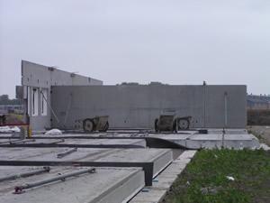 verlengde tussenwand